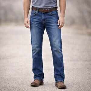 Wrangler 20X Style 44 Slim Straight Jeans Men’s 31x32 Stretch Denim